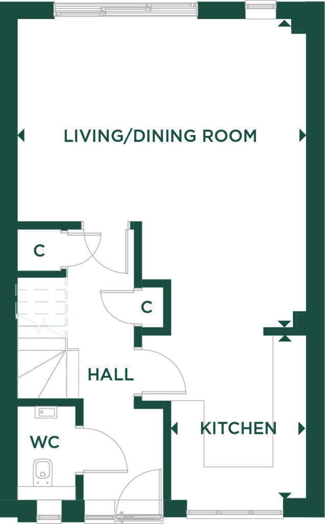Bowsfield Great Ellingham A10 - Ground Floor - Handed